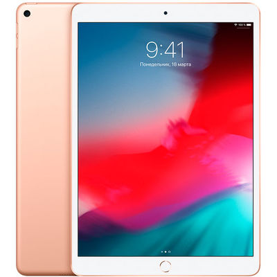 10.5" Планшет Apple iPad Air 2019 256 ГБ Wi-Fi + Cellular золотистый