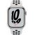 Смарт-часы Apple Watch Series 7 Nike 41mm серый с белым ремешком