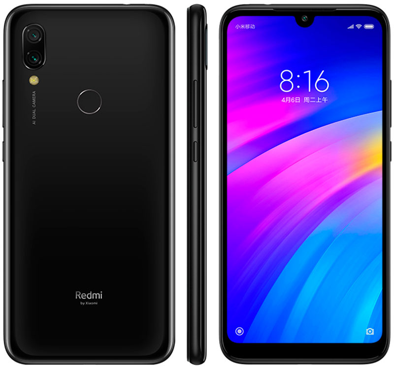 Смартфон Xiaomi Redmi 7 3/64 ГБ черный