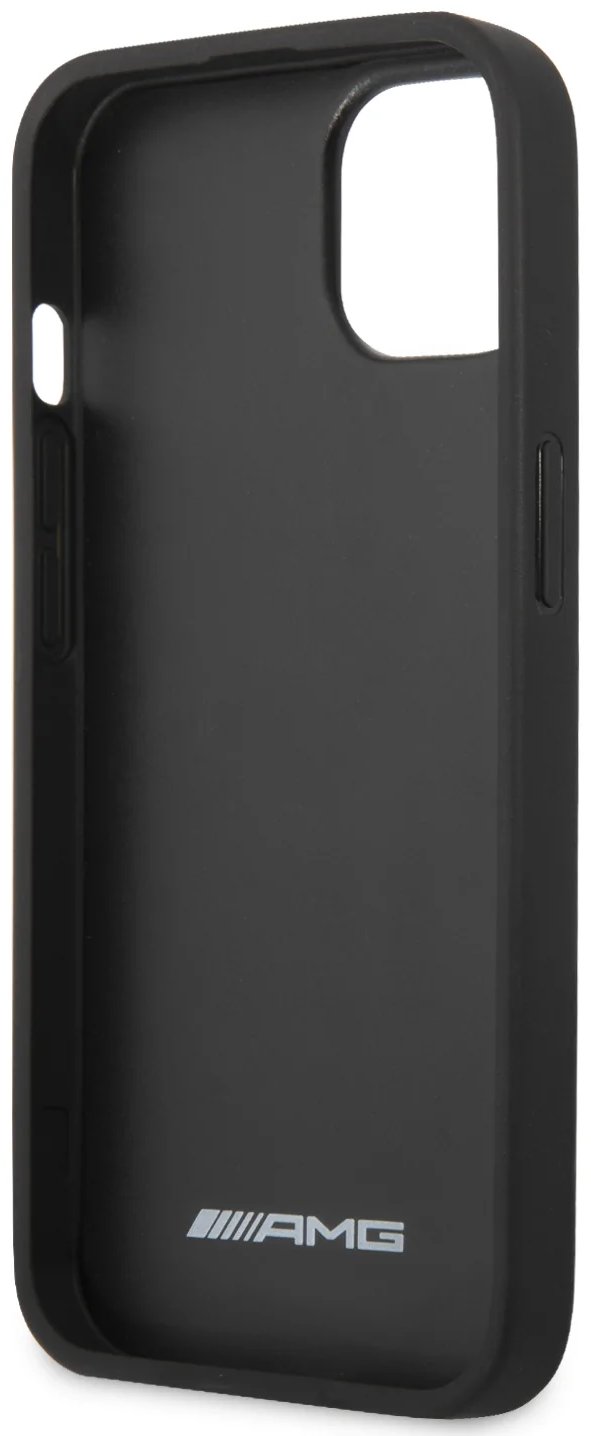 Чехол для смартфона AMG Apple iPhone 13 кожа черный