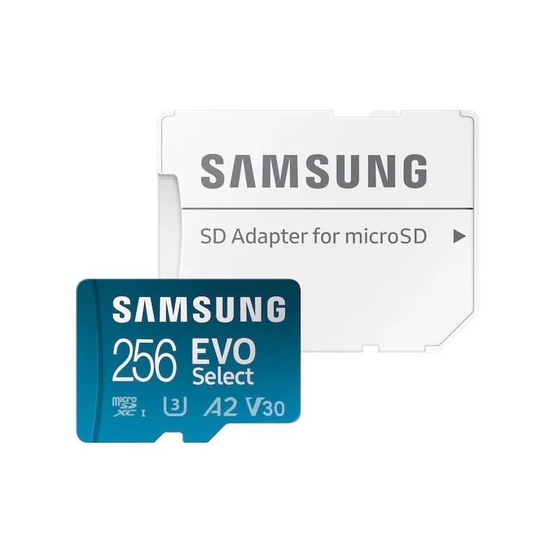 Карта памяти 256 ГБ Samsung Evo Select MB-ME256KA