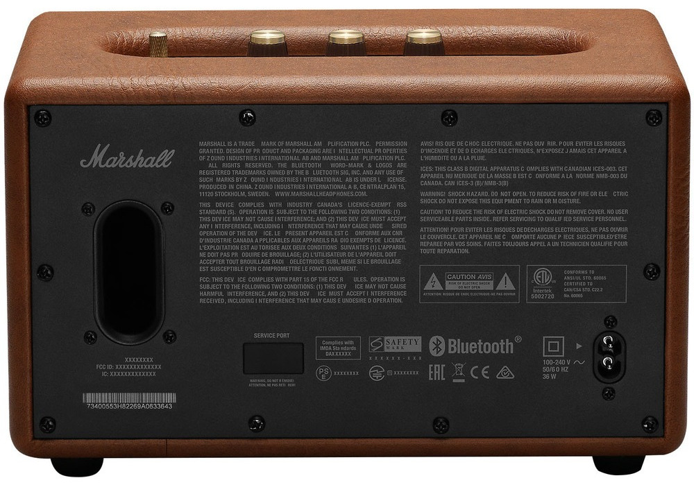 Портативная колонка Marshall Acton II коричневый