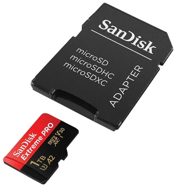 Карта памяти 1 ТБ SanDisk Extreme Pro SDSQXCD-1T00