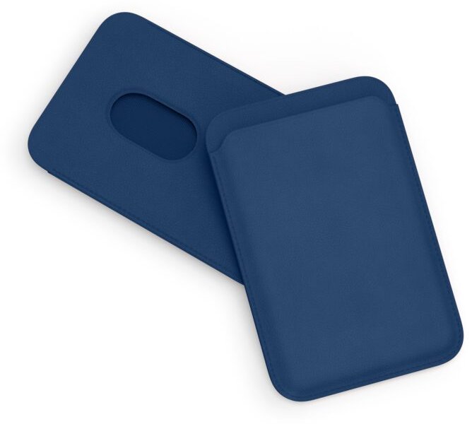 Чехол-бумажник VLP MagSafe синий