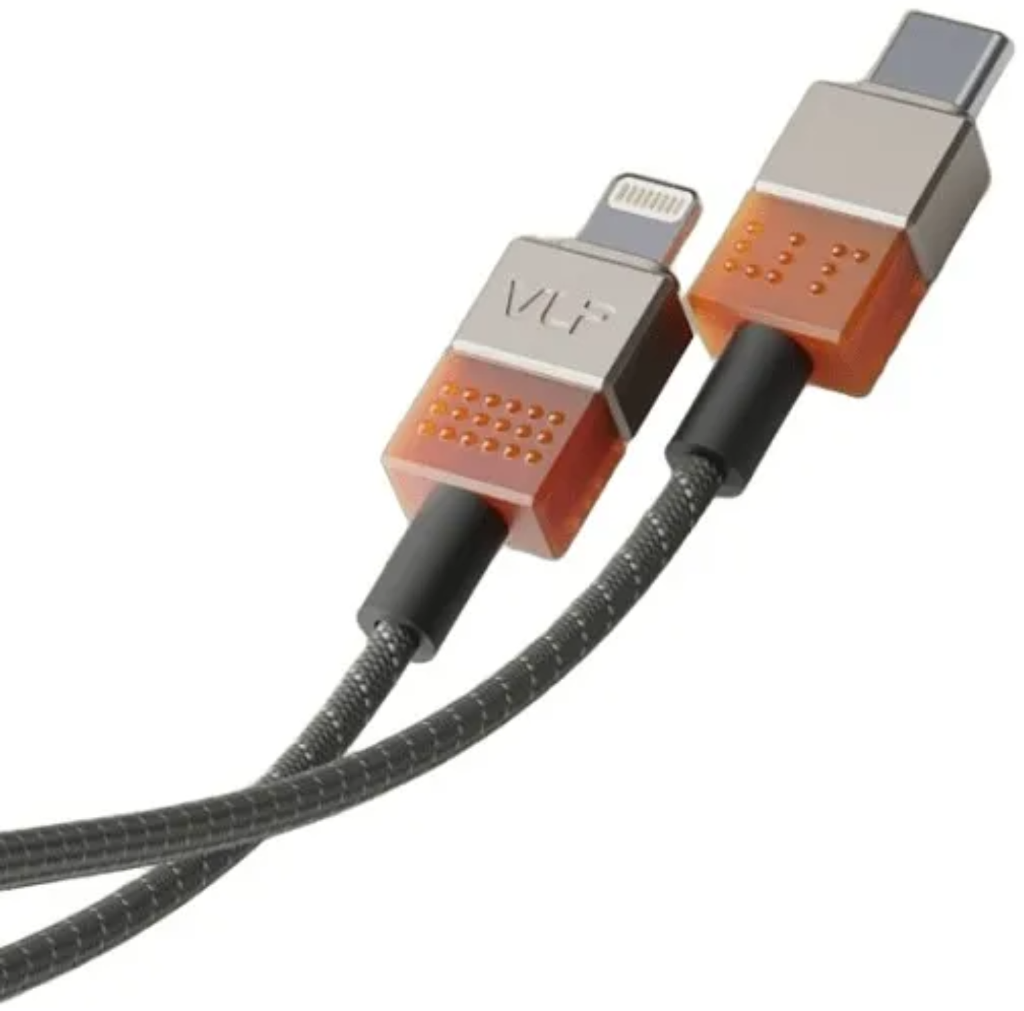 Кабель VLP NEO Type-C to Lightning MFI 27W 1.5m серый