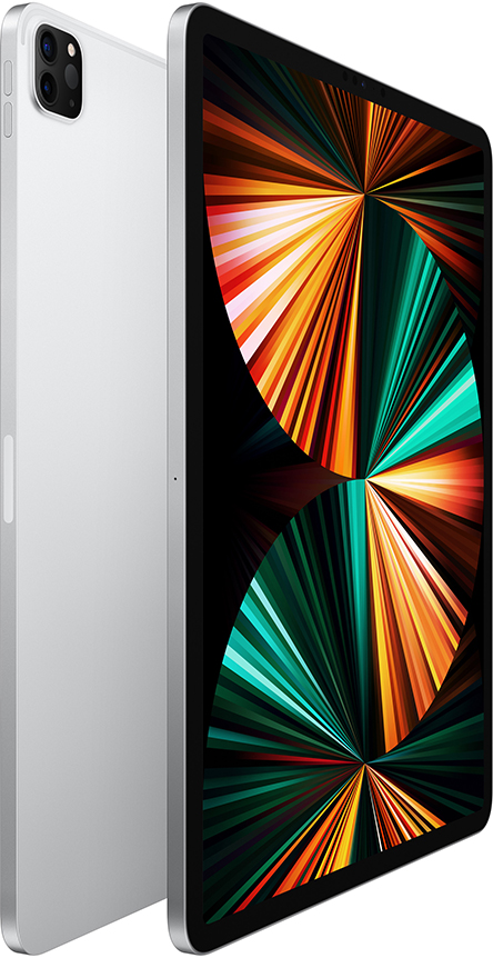 12.9" Планшет Apple iPad Pro 2021 128 ГБ Wi-Fi серебристый ЕСТ