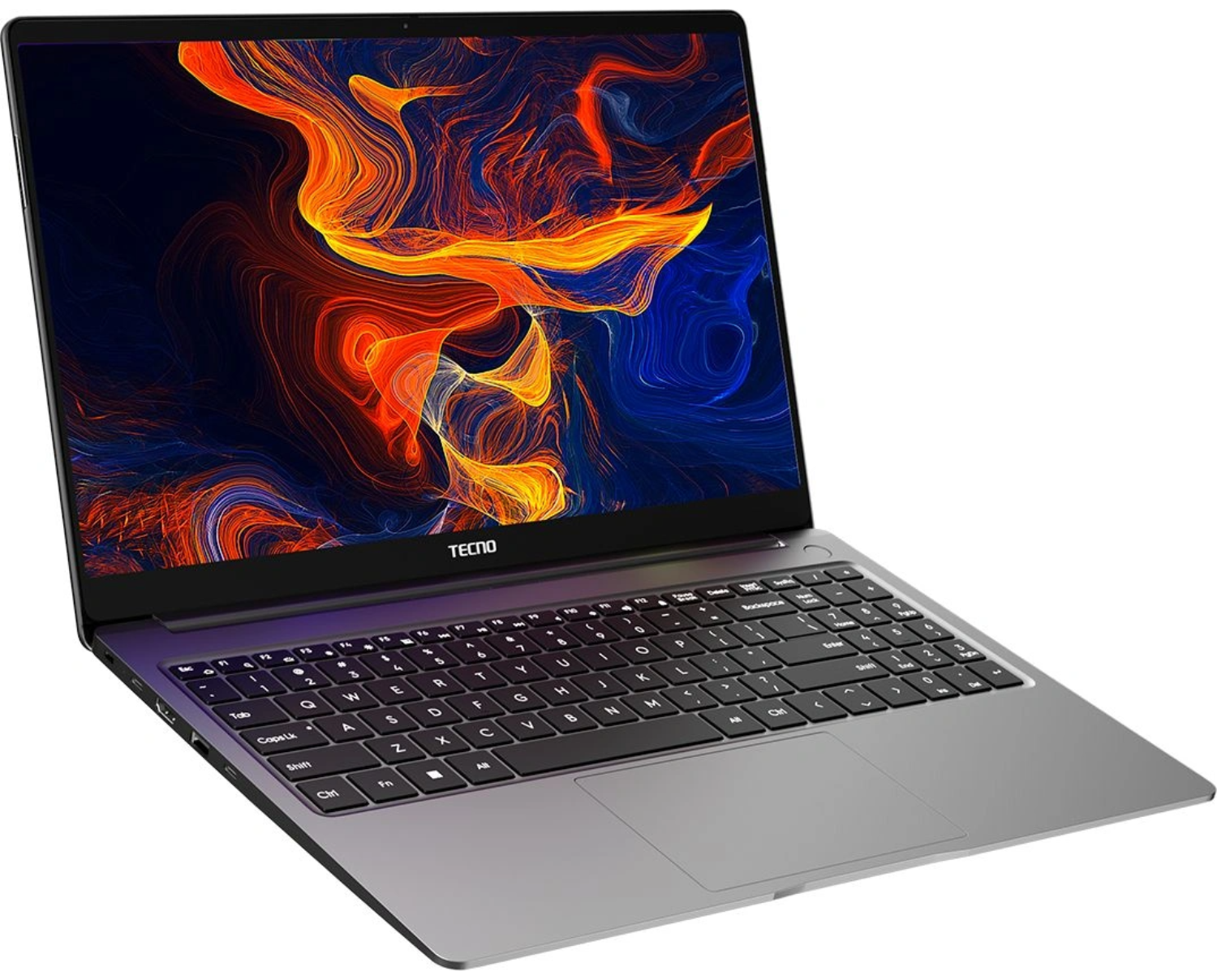 15,6" Ноутбук Tecno Megabook T15DA R5-7430U/8GB/512GB SSD/W11H серый 