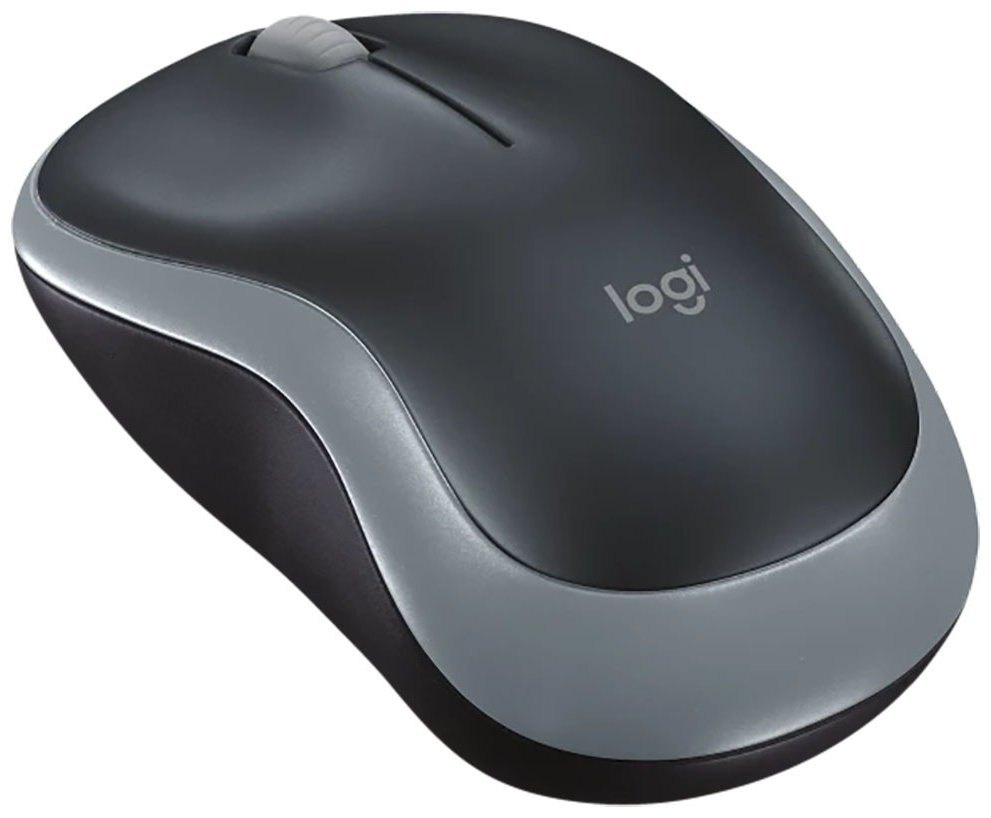 Беспроводная мышь Logitech M185 серый