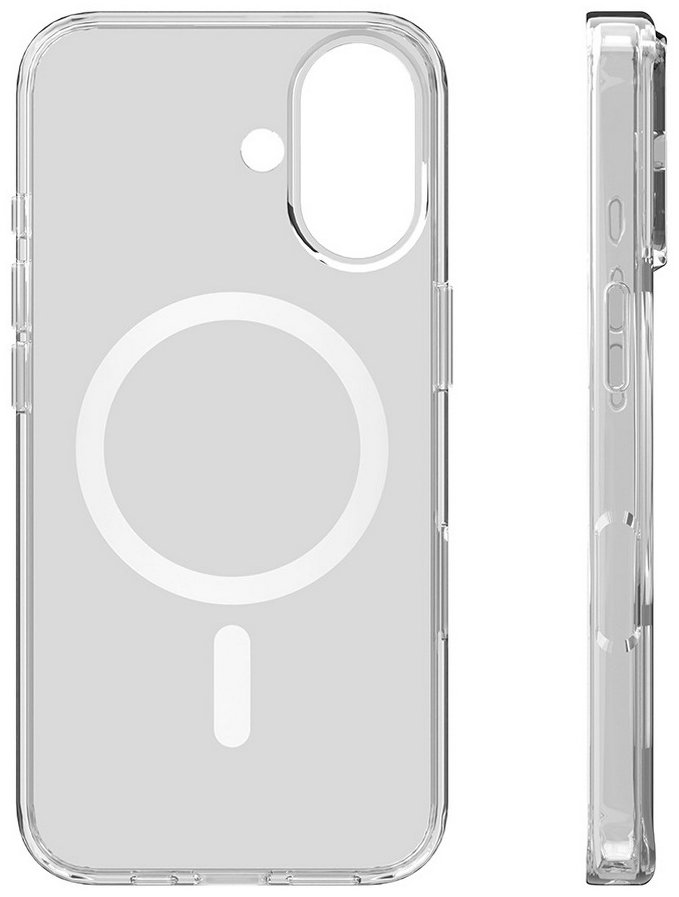 Чехол для смартфона VLP Puro Case Apple iPhone 17 MagSafe прозрачный
