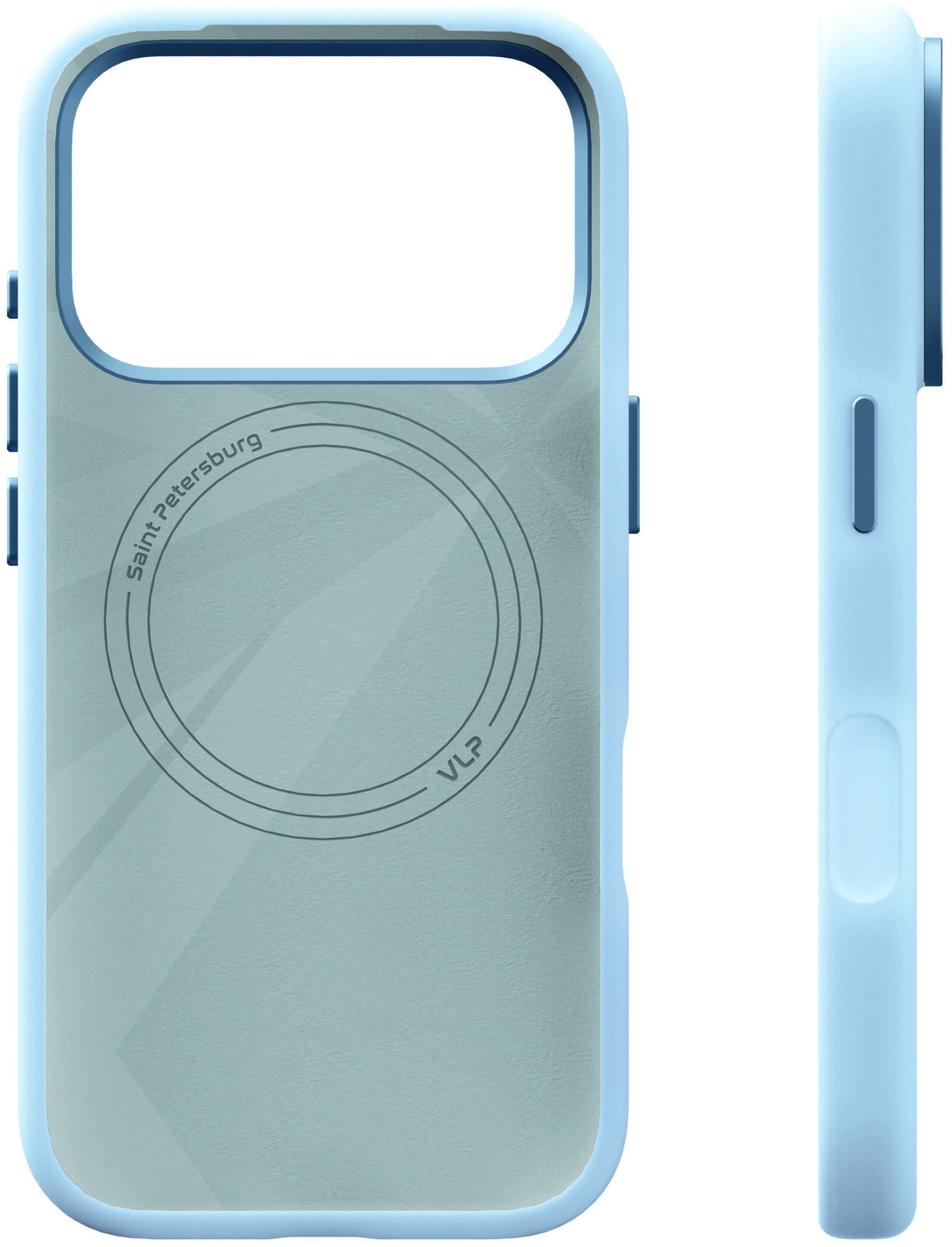 Чехол для смартфона VLP Aster Pro Case Apple iPhone 17 Pro MagSafe голубой