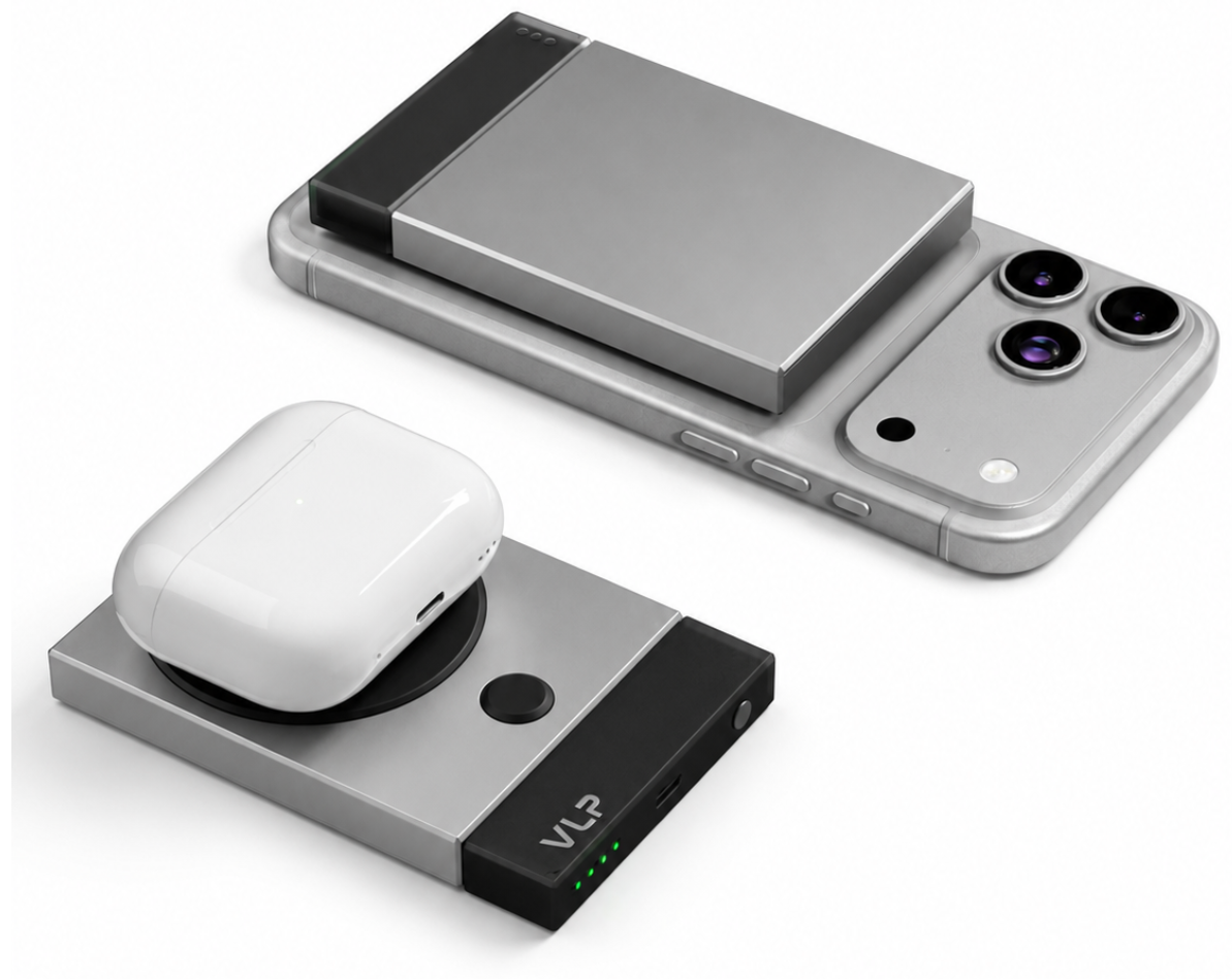 Портативный аккумулятор VLP NEO MagSafe 5000 mAh 3A черный