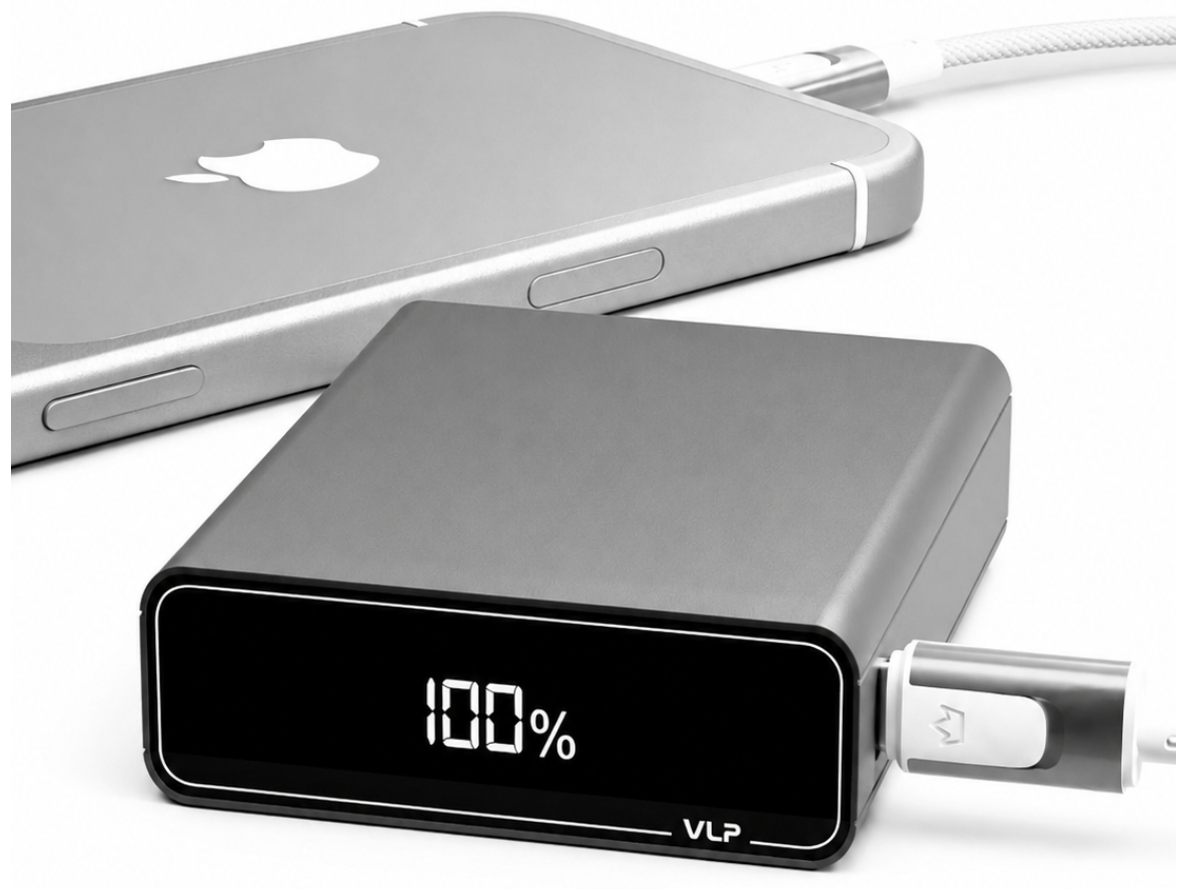 Портативный аккумулятор VLP B-Energy 10000 mAh 30W серый