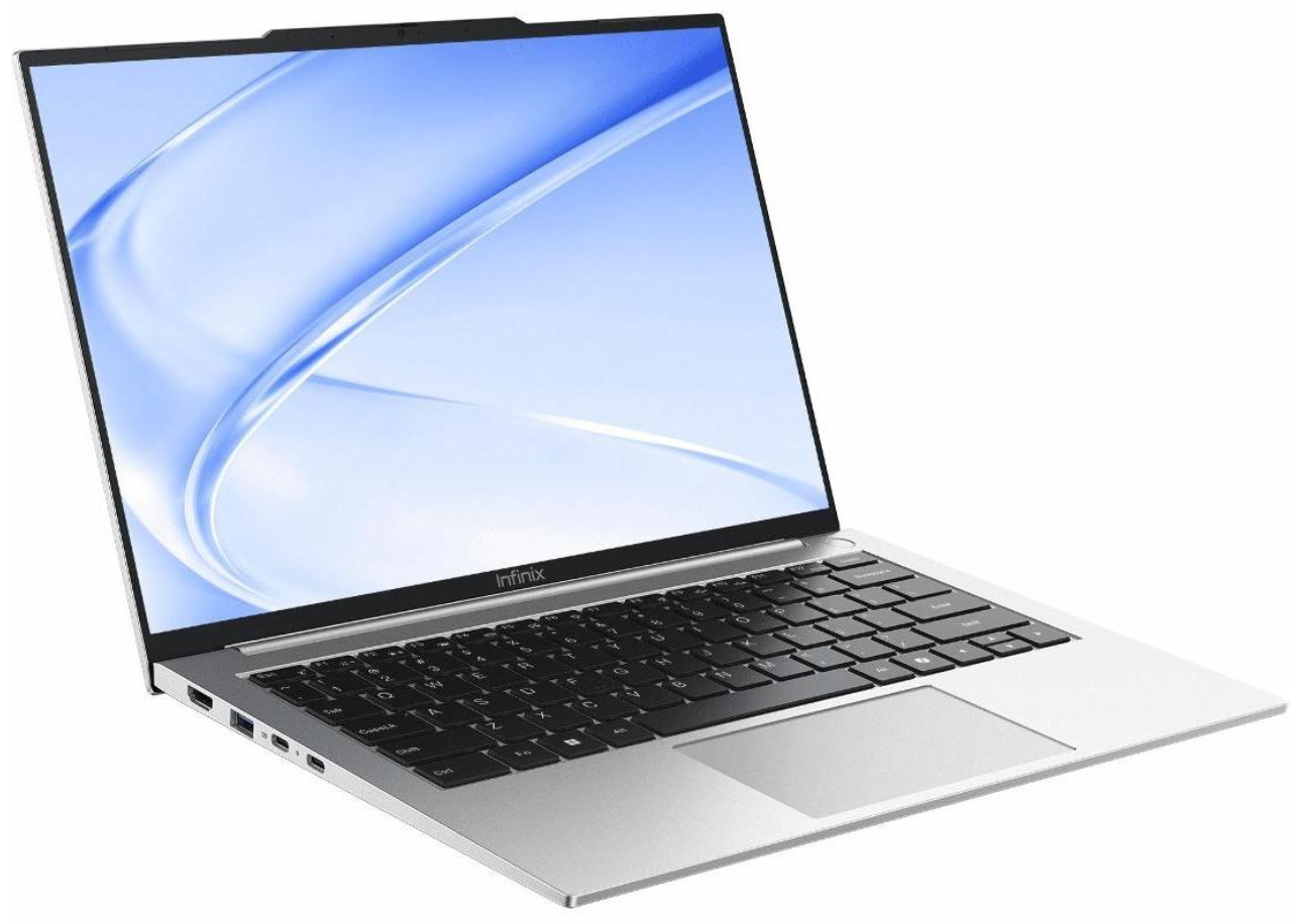 14" Ноутбук Infinix Xbook B14 BL41A7H R7-7735U/16GB/1TB SSD/DOS серебристый