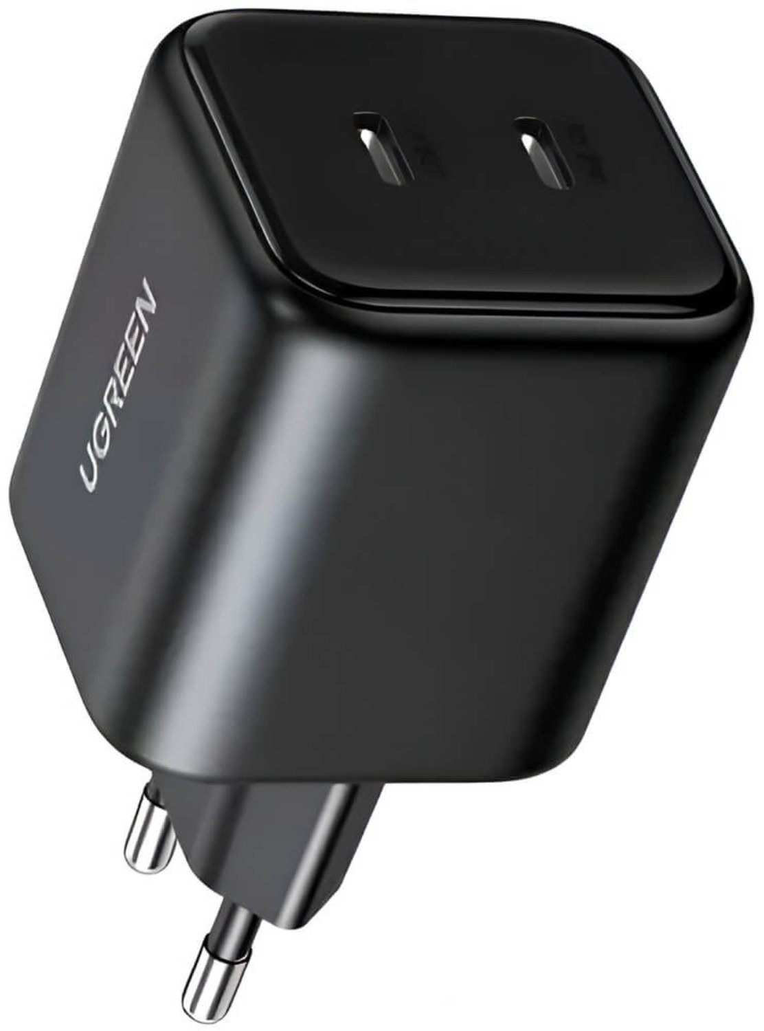 Адаптер питания UGREEN X526 45W Dual USB-C GaN Fast Charger черный