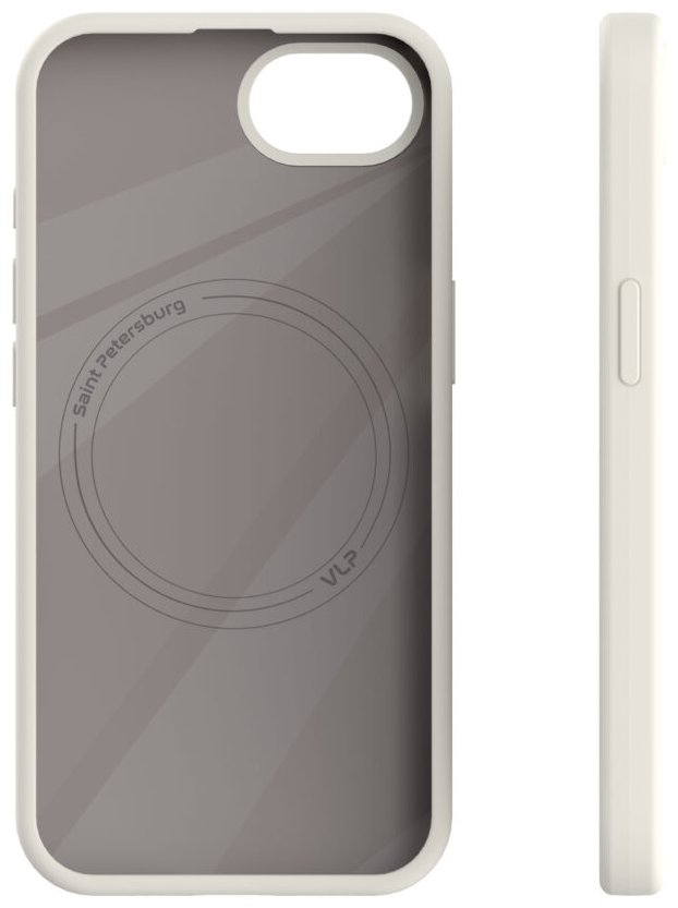 Чехол для смартфона VLP Aster Case Apple iPhone 16e/17e MagSafe белый