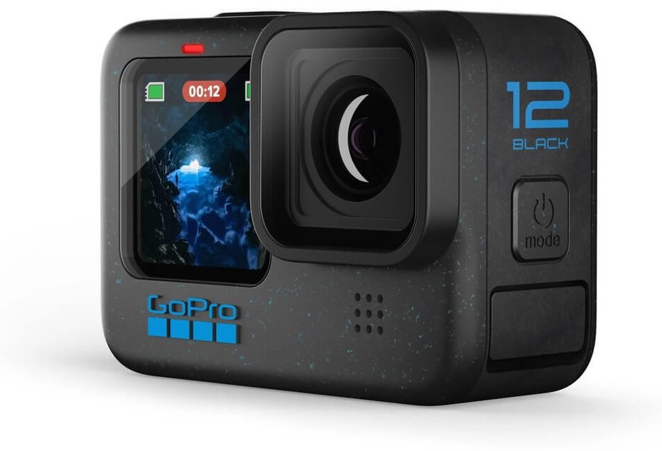 Экшн-камера GoPro HERO 12 Black Edition черный