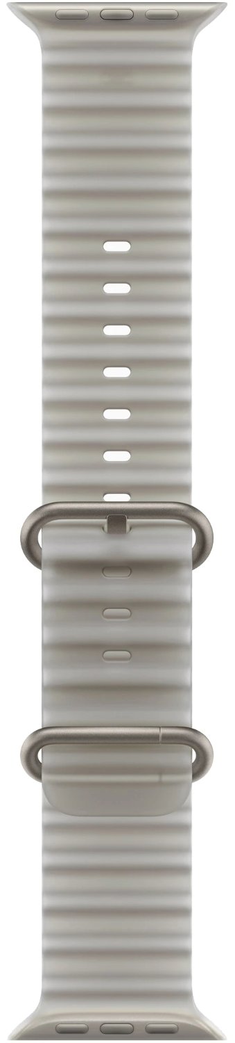 Смарт-часы Apple Watch Ultra 4 49mm серый титан с прозрачным серым Ocean ремешком