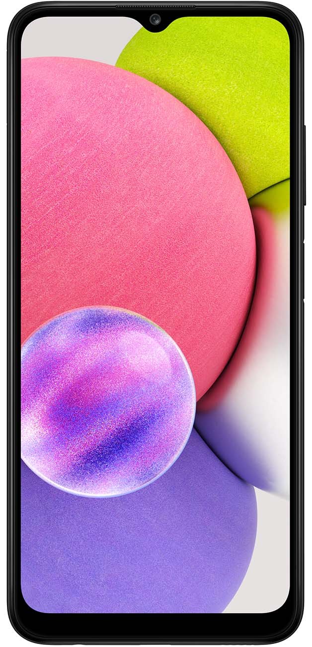 Смартфон Samsung Galaxy A03s 4/64 ГБ черный