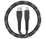 Кабель EnergEA NyloFlex USB-A to USB-C 1.5m черный CBL-NFAC5U-BLK150