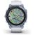 Смарт-часы Garmin Fenix 7 Sapphire Solar синий DLC с белым ремешком