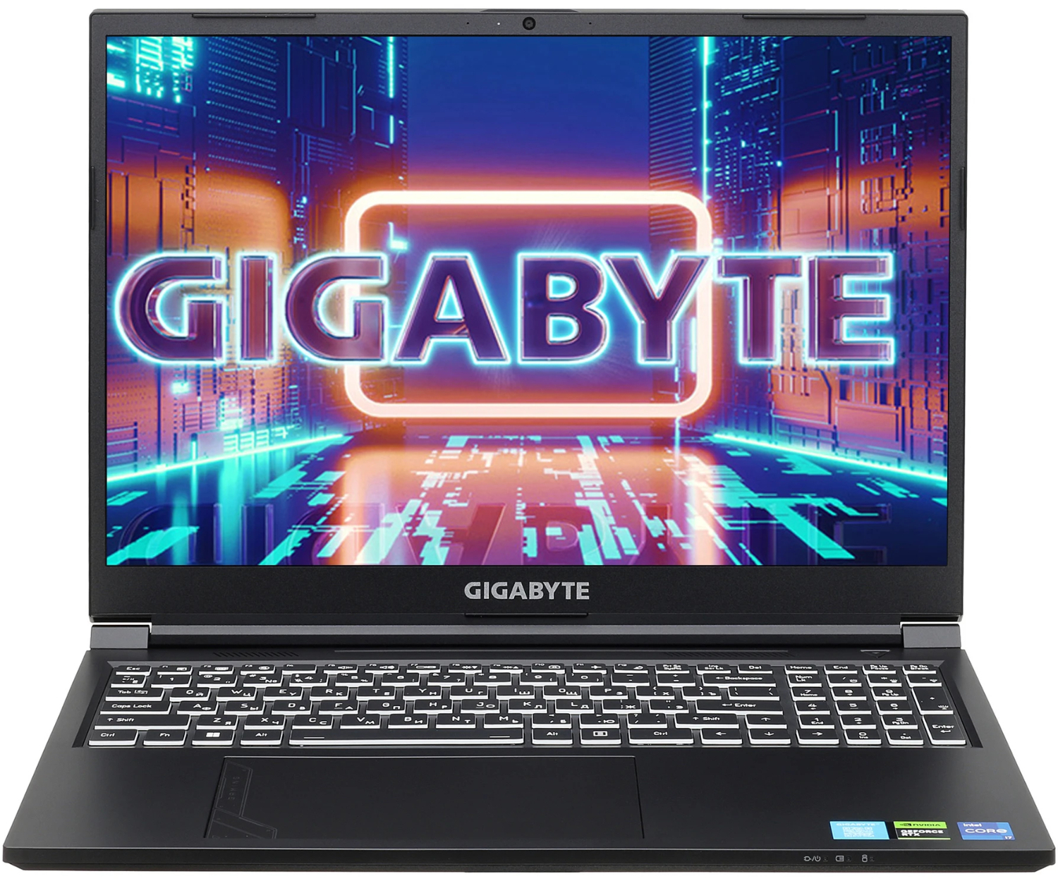 16" Ноутбук Gigabyte G6 KF-H3KZ853KD i7-13620H/16GB/512GB SSD/RTX 4060 8GB/DOS черный