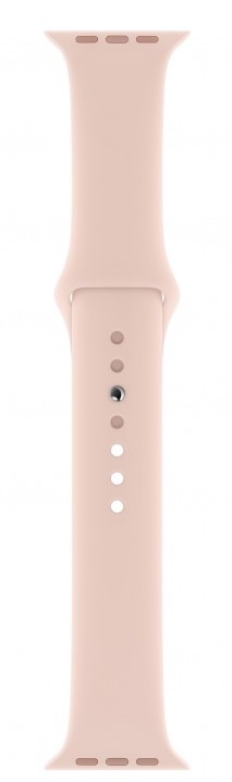 Смарт-часы Apple Watch Series 5 44mm золотистый с розовым ремешком
