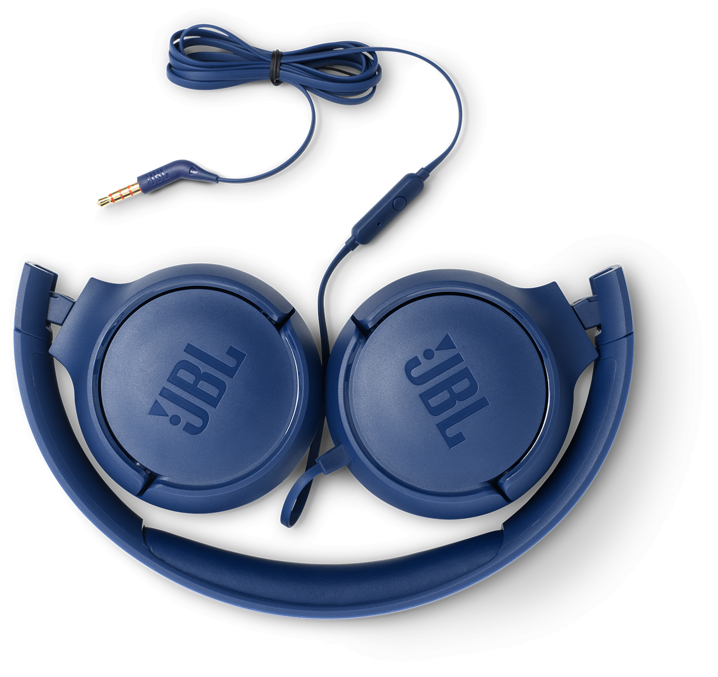 Проводные наушники JBL T500 синий