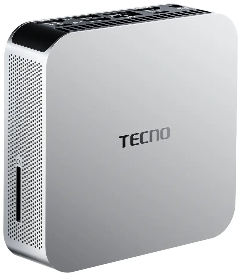 Компьютер Tecno Mega Mini M1 i5-13420H/16GB/1TB SSD/W11H серебристый