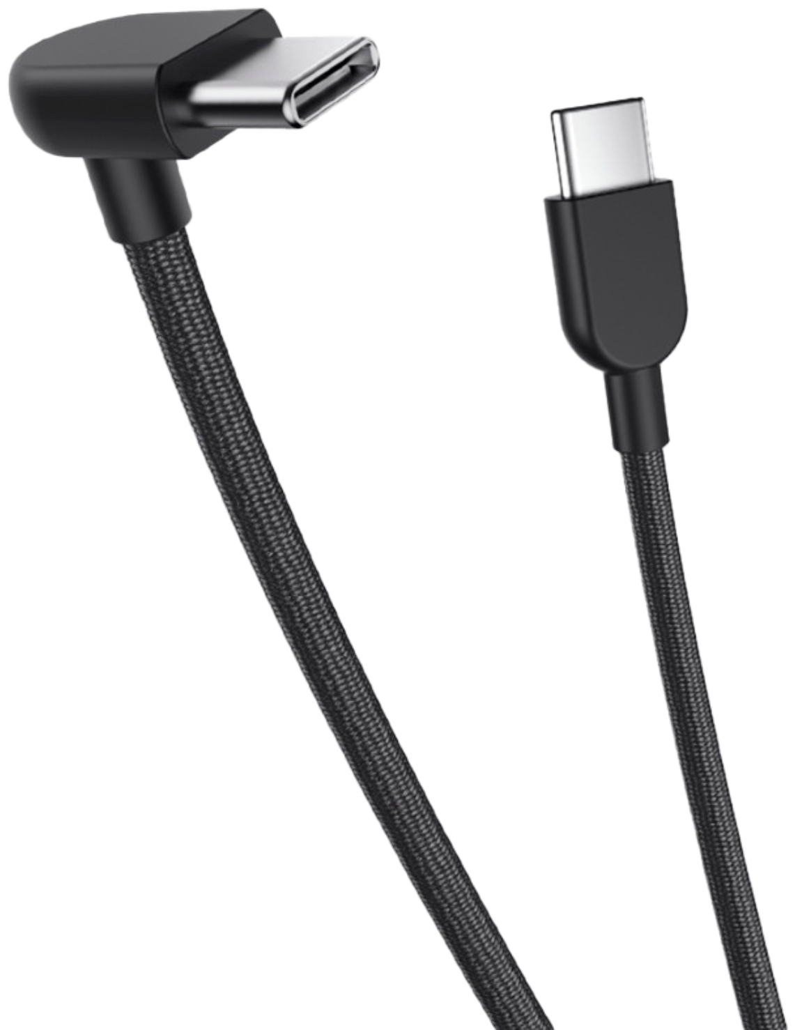 Кабель Xiaomi 3A Braided USB-C to USB-C Cable (10cm) белый BHR08W0GL