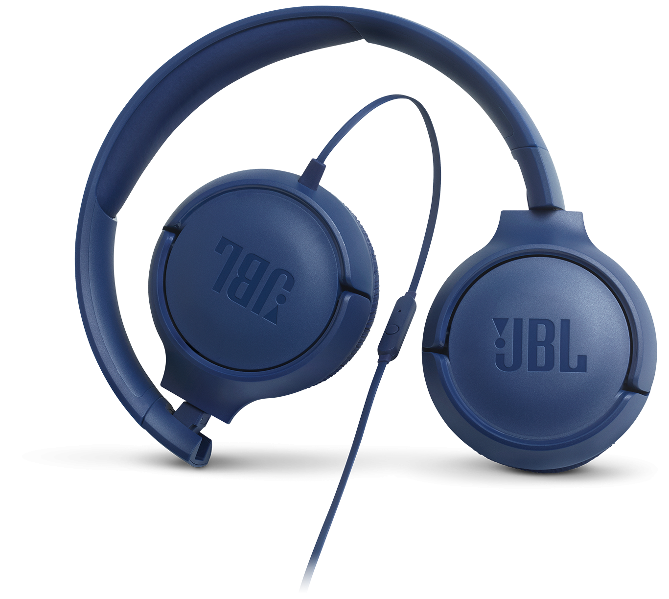 Проводные наушники JBL T500 синий