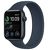 Смарт-часы Apple Watch SE 2 40mm серый с синим Solo Loop ремешком