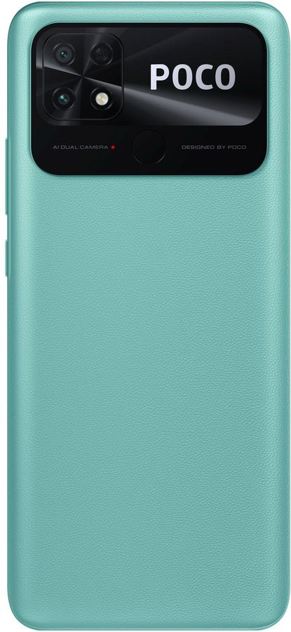 Смартфон Poco C40 3/32 ГБ бирюзовый ЕСТ