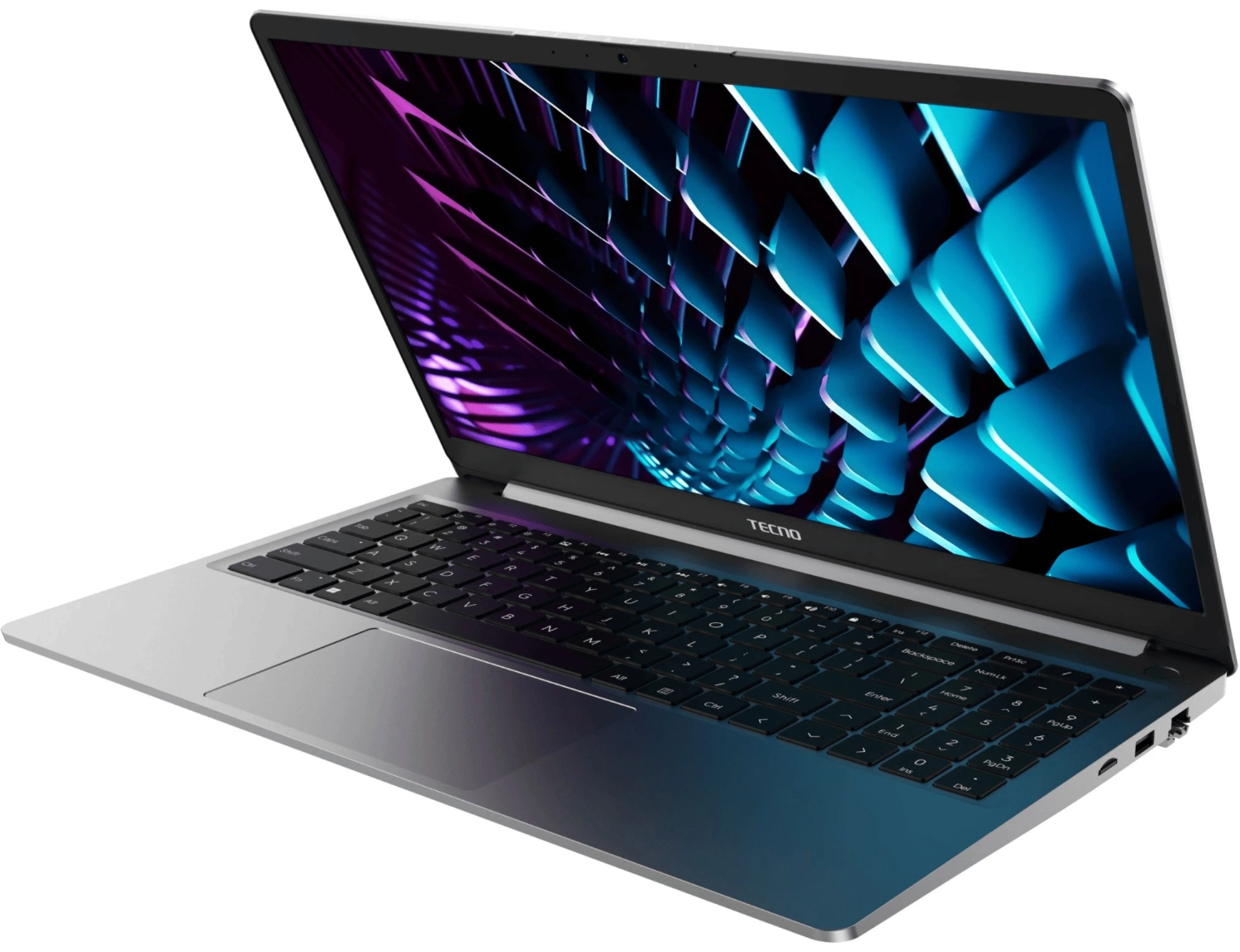 15,6" Ноутбук Tecno Megabook K15SFA R5-7535HS/16GB/1TB SSD/W11H серый 