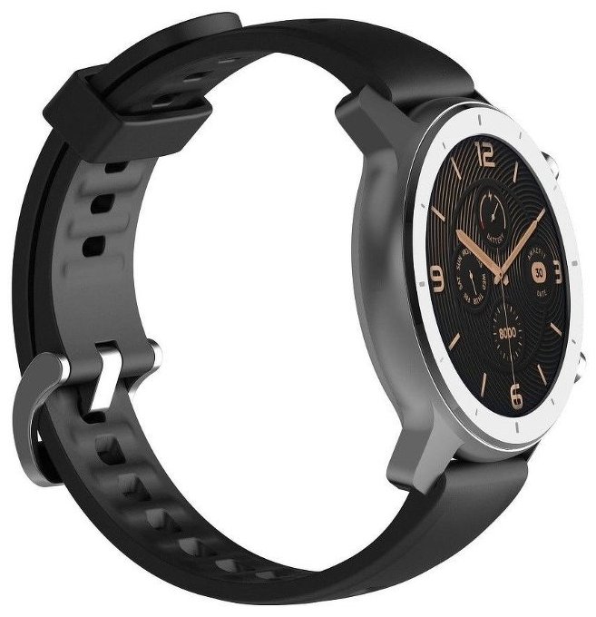 Смарт-часы Amazfit GTR 42mm черный с черным ремешком