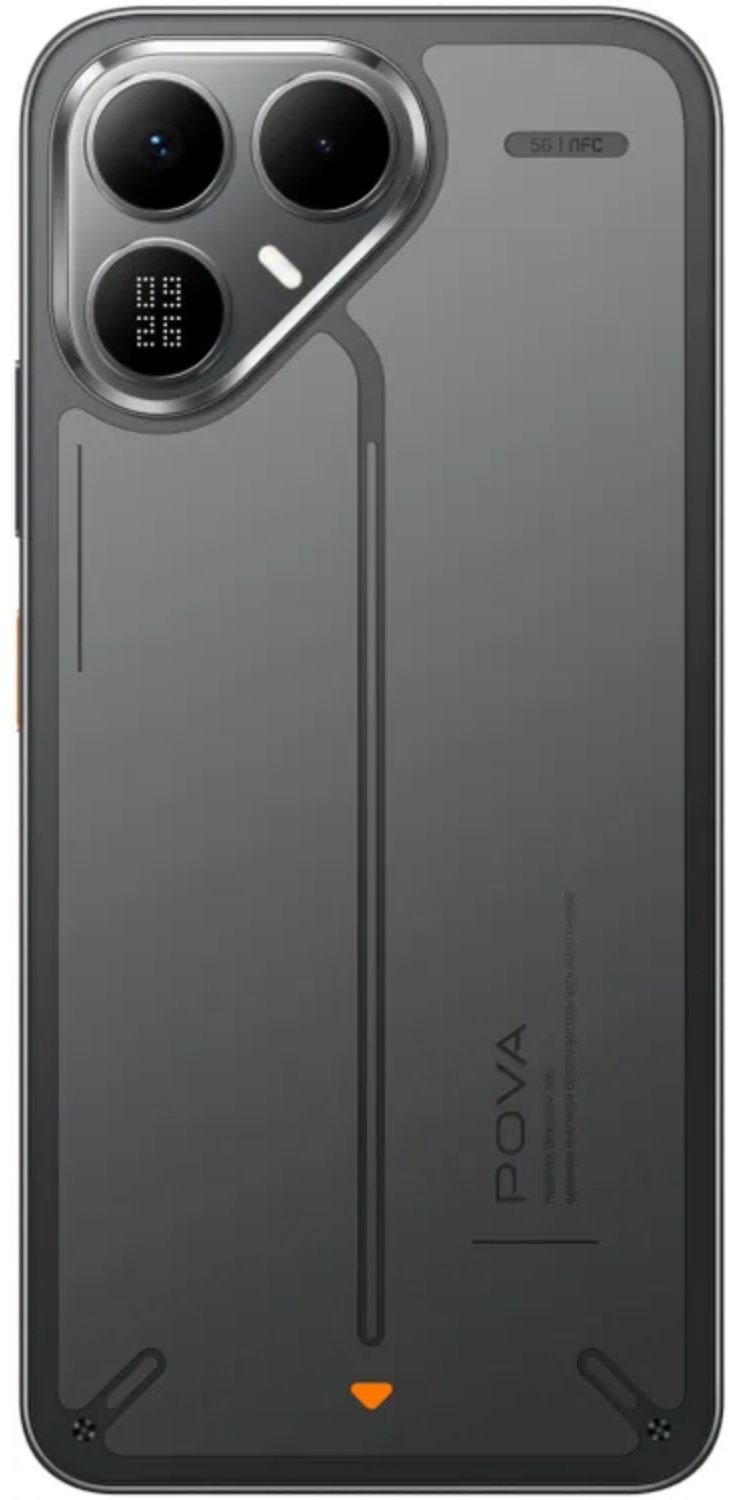 Смартфон Tecno POVA 8 5G 8/256 ГБ черный
