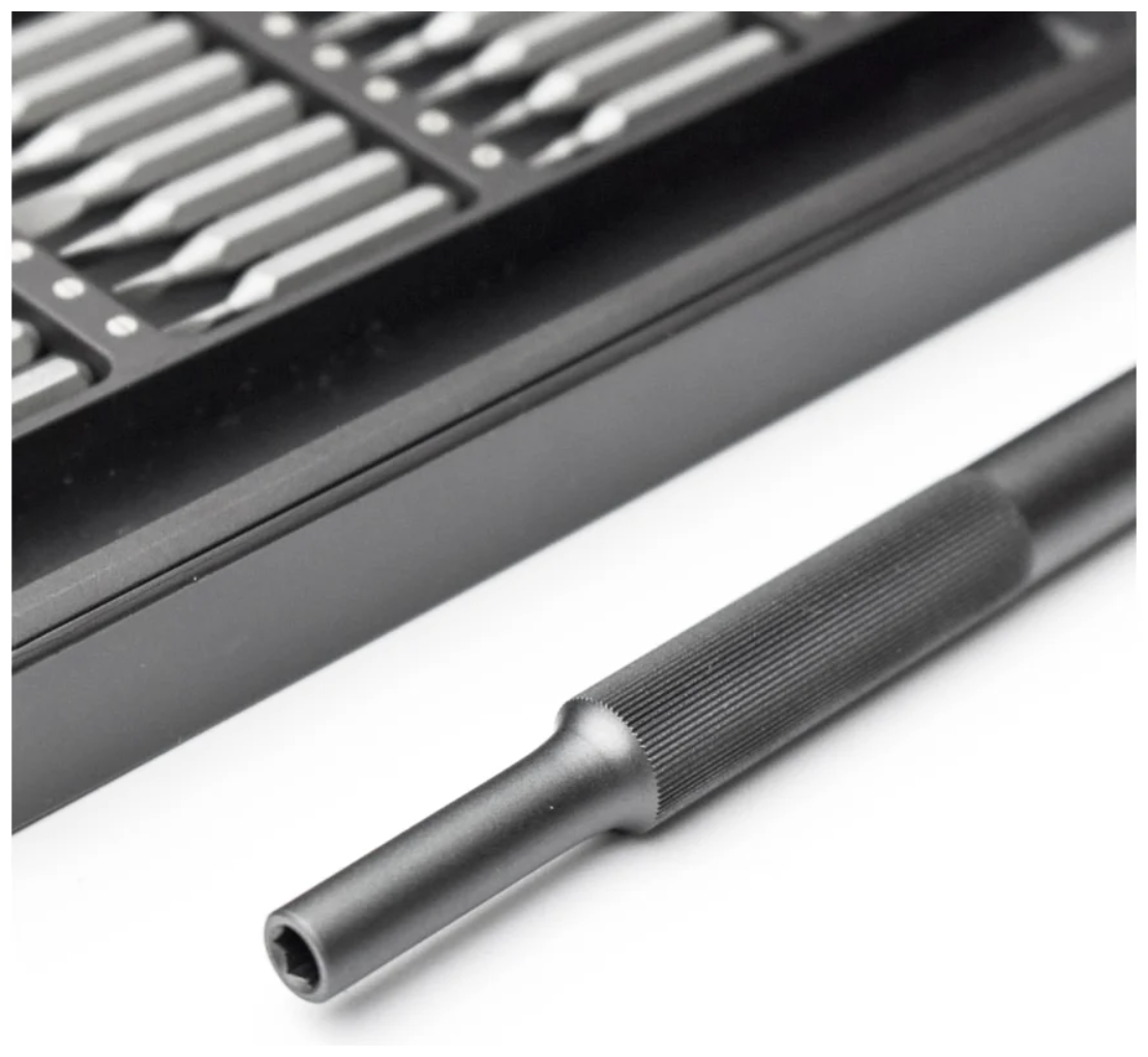 Отвертка с набором бит HOTO 28-in-1 Precision Screwdriver Set серый HTT0009GL