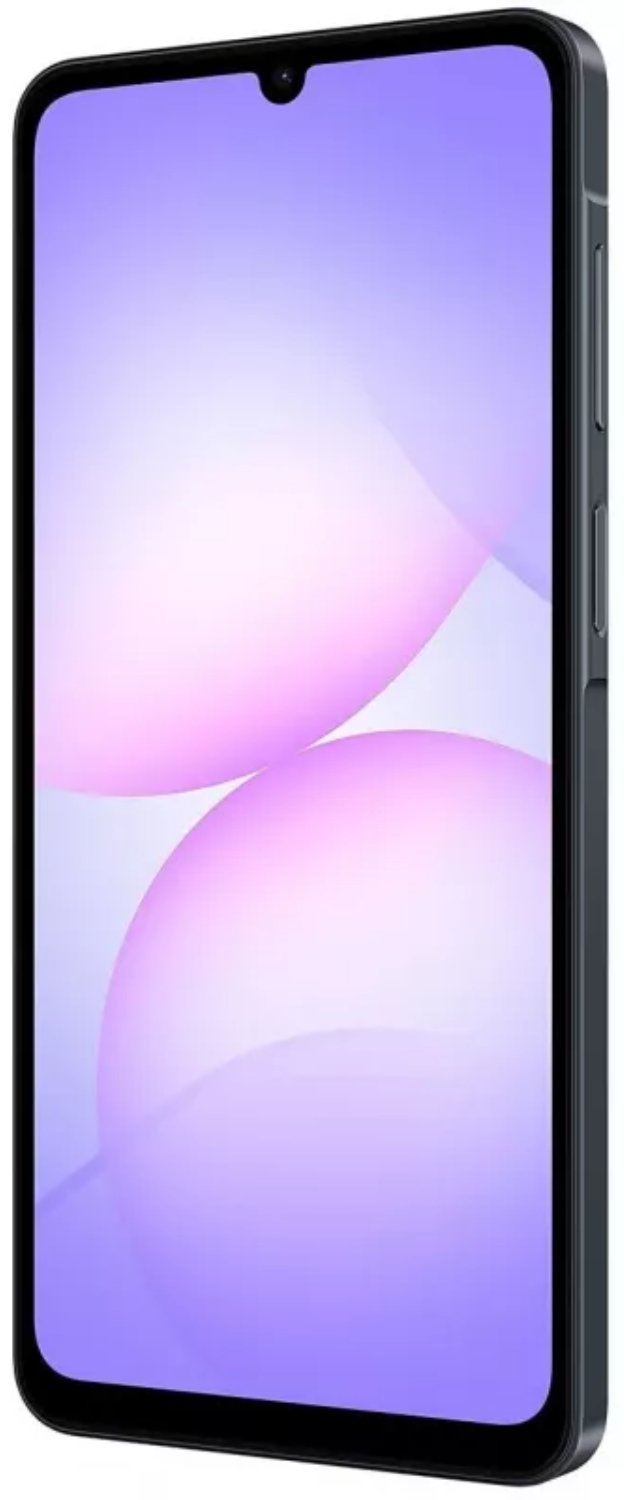 Смартфон Samsung Galaxy A07 4/64 ГБ черный CAU