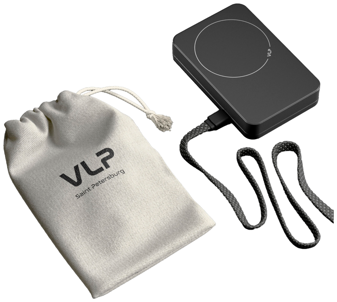 Портативный аккумулятор VLP Diamond Energy Pro MagSafe 10000 mAh черный