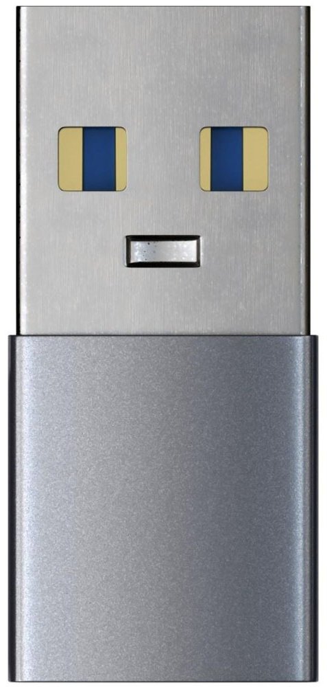 Адаптер Satechi USB Type-A to Type-C ST-TAUCM серый