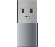 Адаптер Satechi USB Type-A to Type-C ST-TAUCM серый