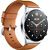 Смарт-часы Xiaomi Watch S1 серебристый с коричневым ремешком ЕСТ