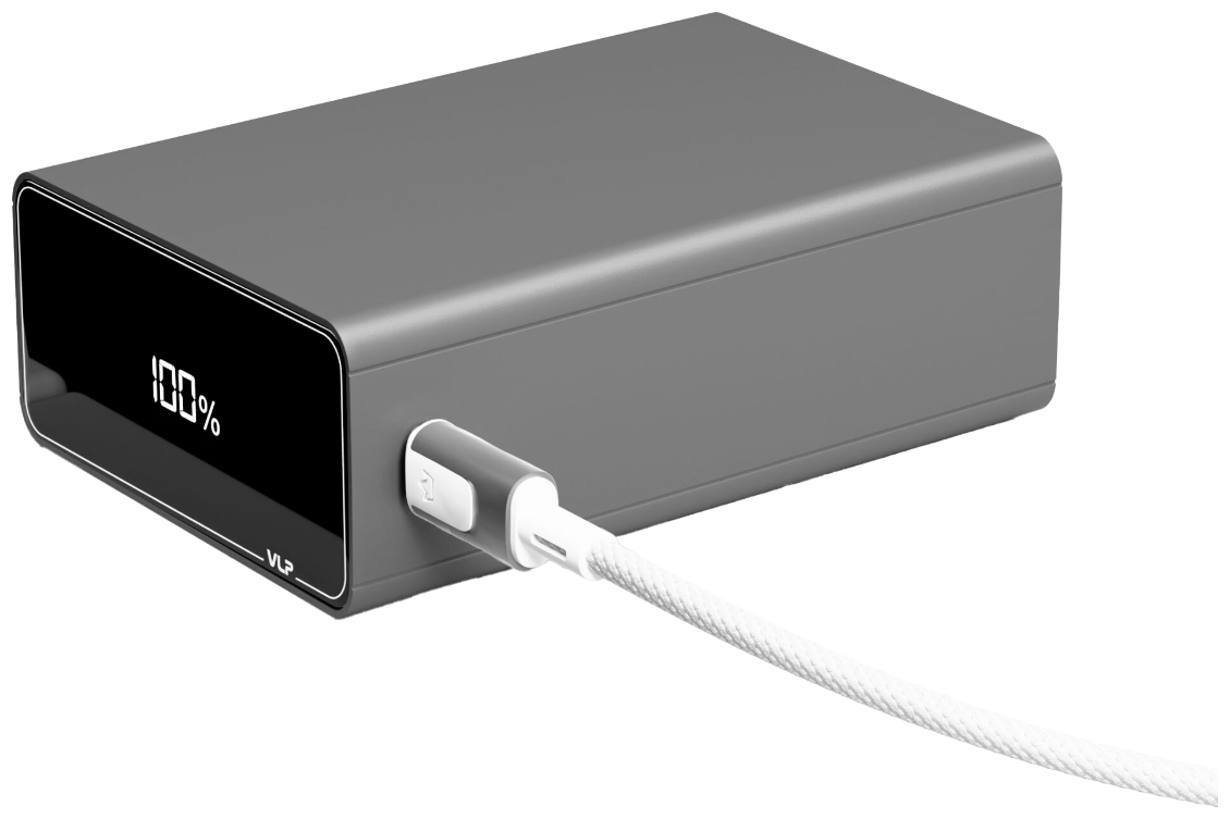 Портативный аккумулятор VLP B-Energy 20000 mAh 65W серый