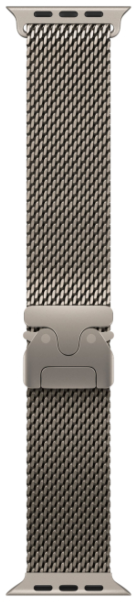 Смарт-часы Apple Watch Ultra 3 49mm серый титан с серым Milanese ремешком