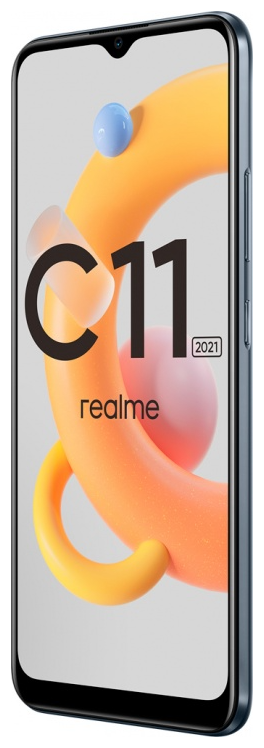 Смартфон realme C11 2021 4/64 ГБ серый