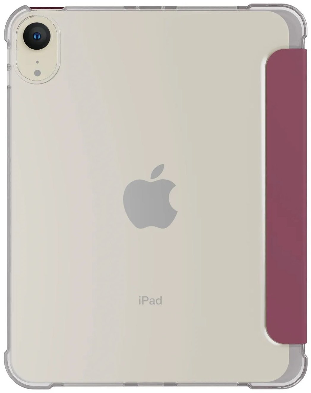 Чехол VLP Dual Folio iPad mini 6/7 бордовый