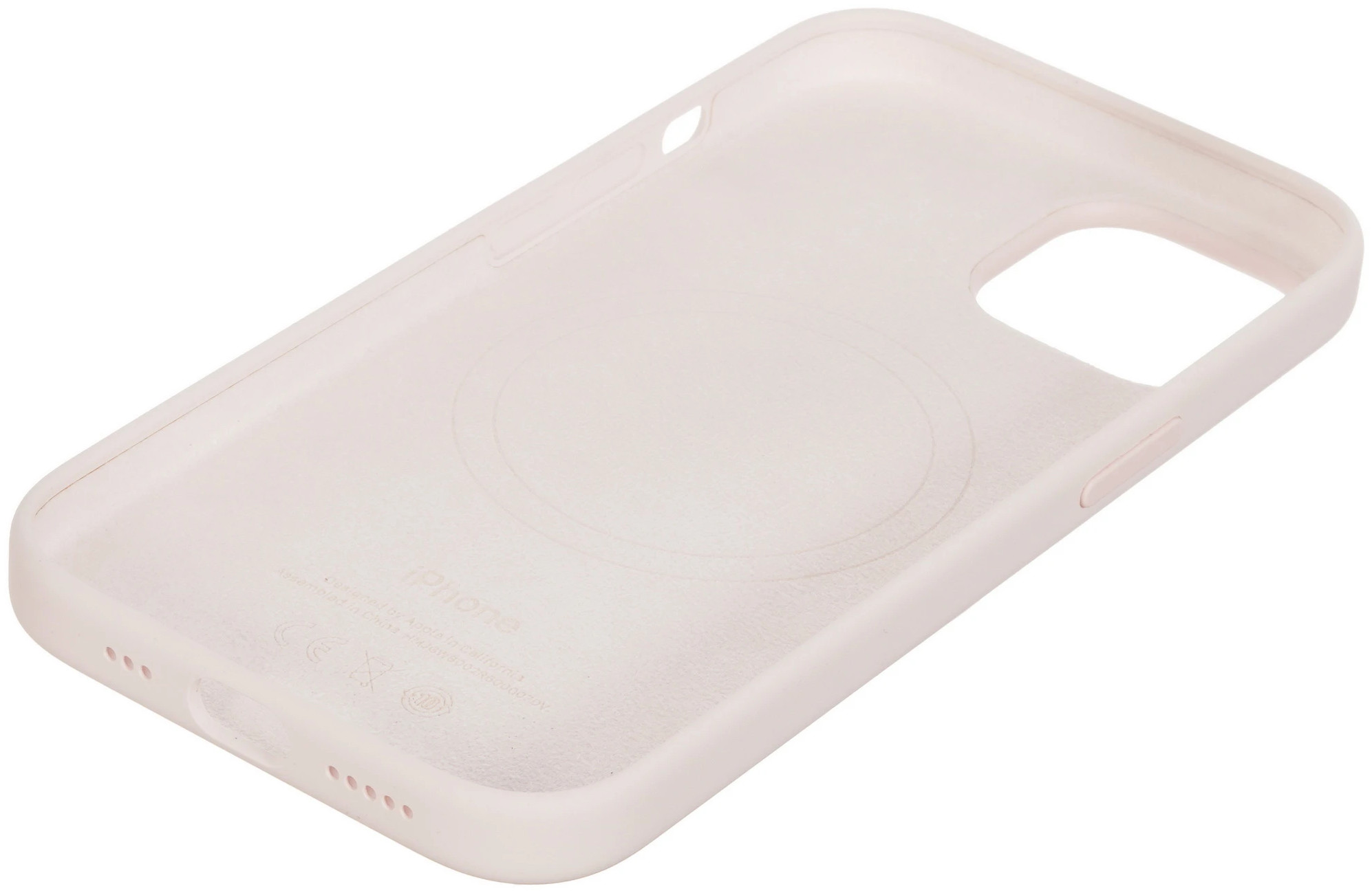 Чехол для смартфона Apple Silicone Case with MagSafe iPhone 15 розовый