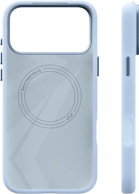 Чехол для смартфона VLP Aster Pro Case Apple iPhone 17 Pro Max MagSafe голубой