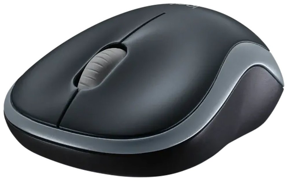 Беспроводная мышь Logitech M185 серый