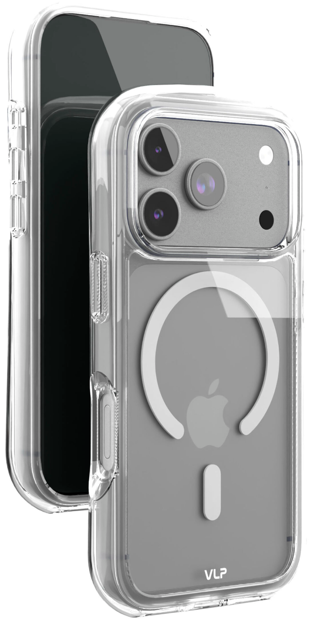 Чехол для смартфона VLP Bubble Case Apple iPhone 17 Pro Max MagSafe белый