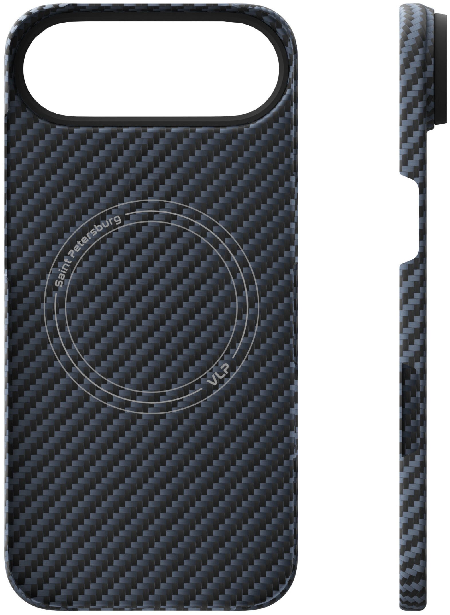 Чехол для смартфона VLP Kevlar Case Apple iPhone Air MagSafe синий